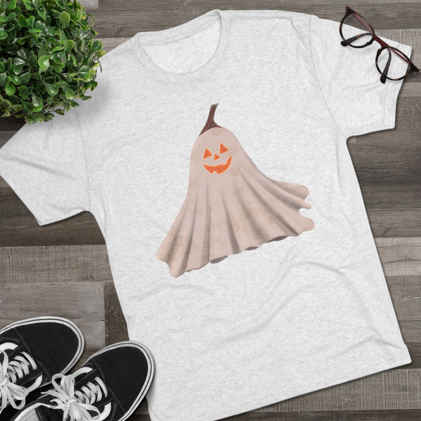 Halloween Ghost Unisex Tee, Spooky T-Shirt, Fall Fashion, Pumpkin Design, Halloween Costume Shirt, Casual Wear