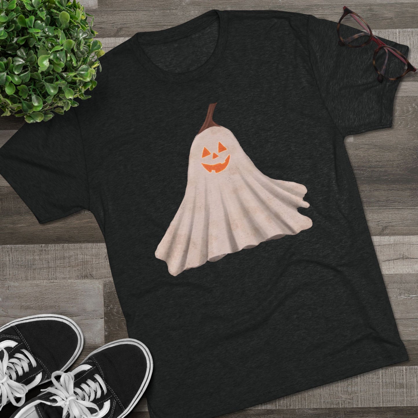 Halloween Ghost Unisex Tee, Spooky T-Shirt, Fall Fashion, Pumpkin Design, Halloween Costume Shirt, Casual Wear