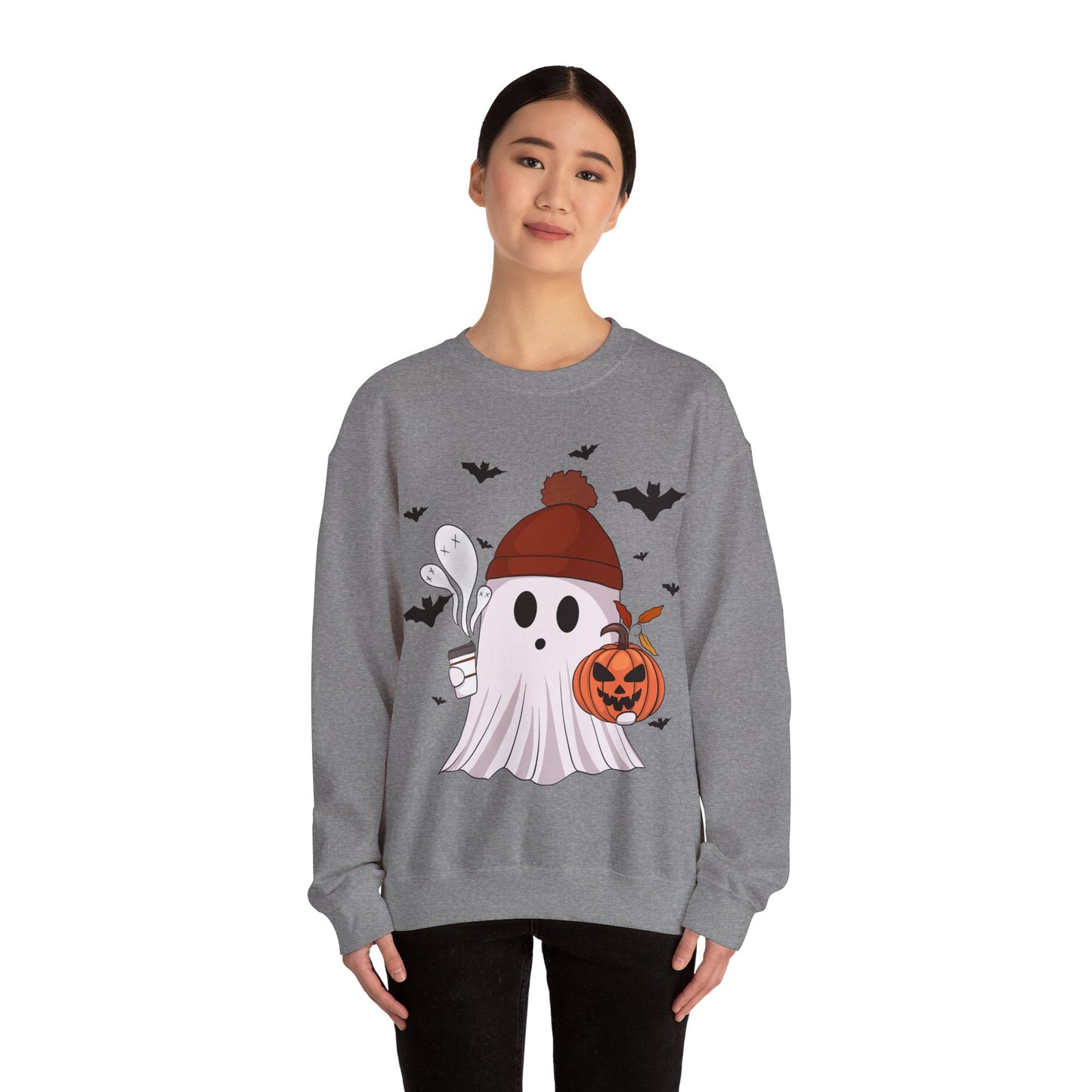 Cozy Ghost Crewneck Sweatshirt