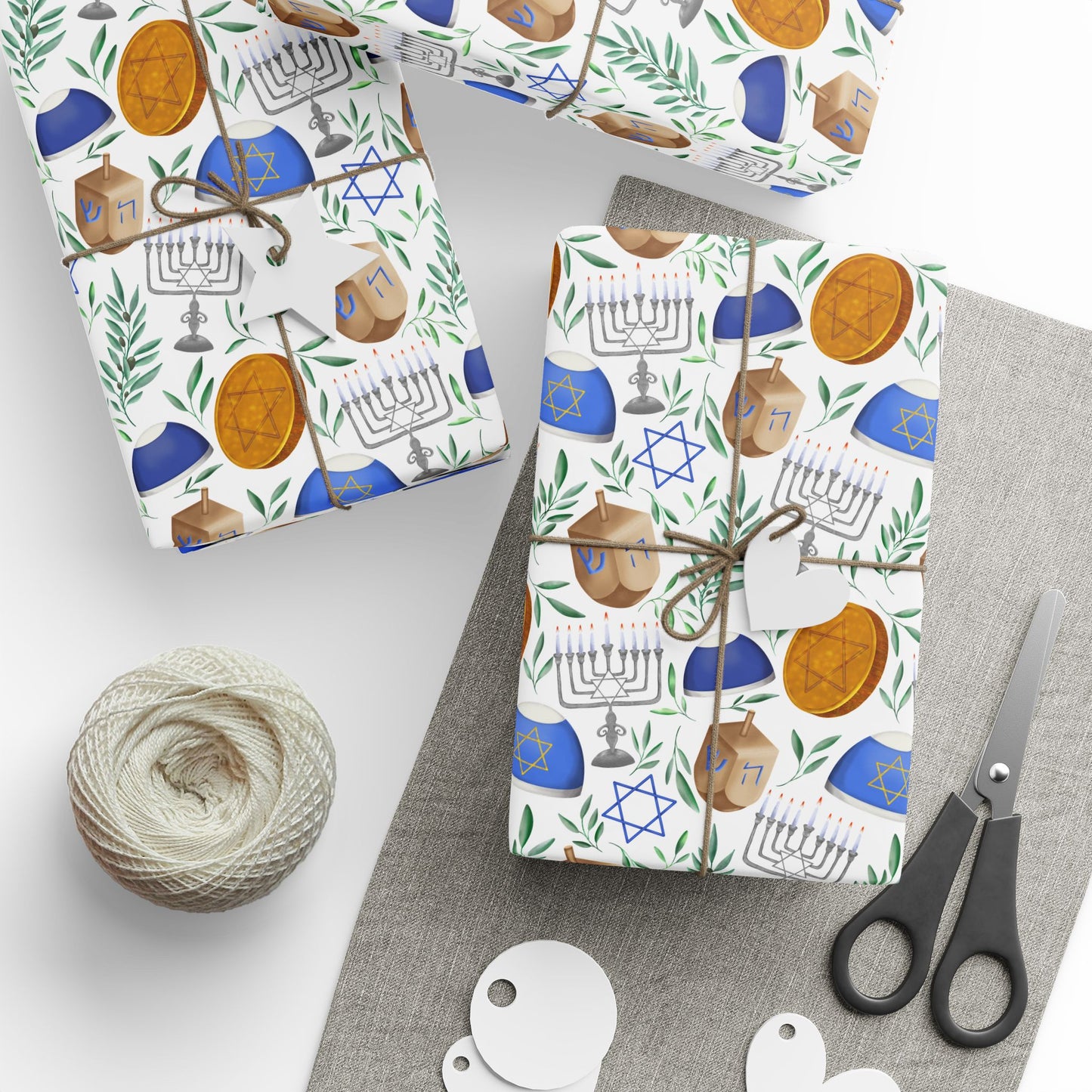 Hanukkah Wrapping Paper