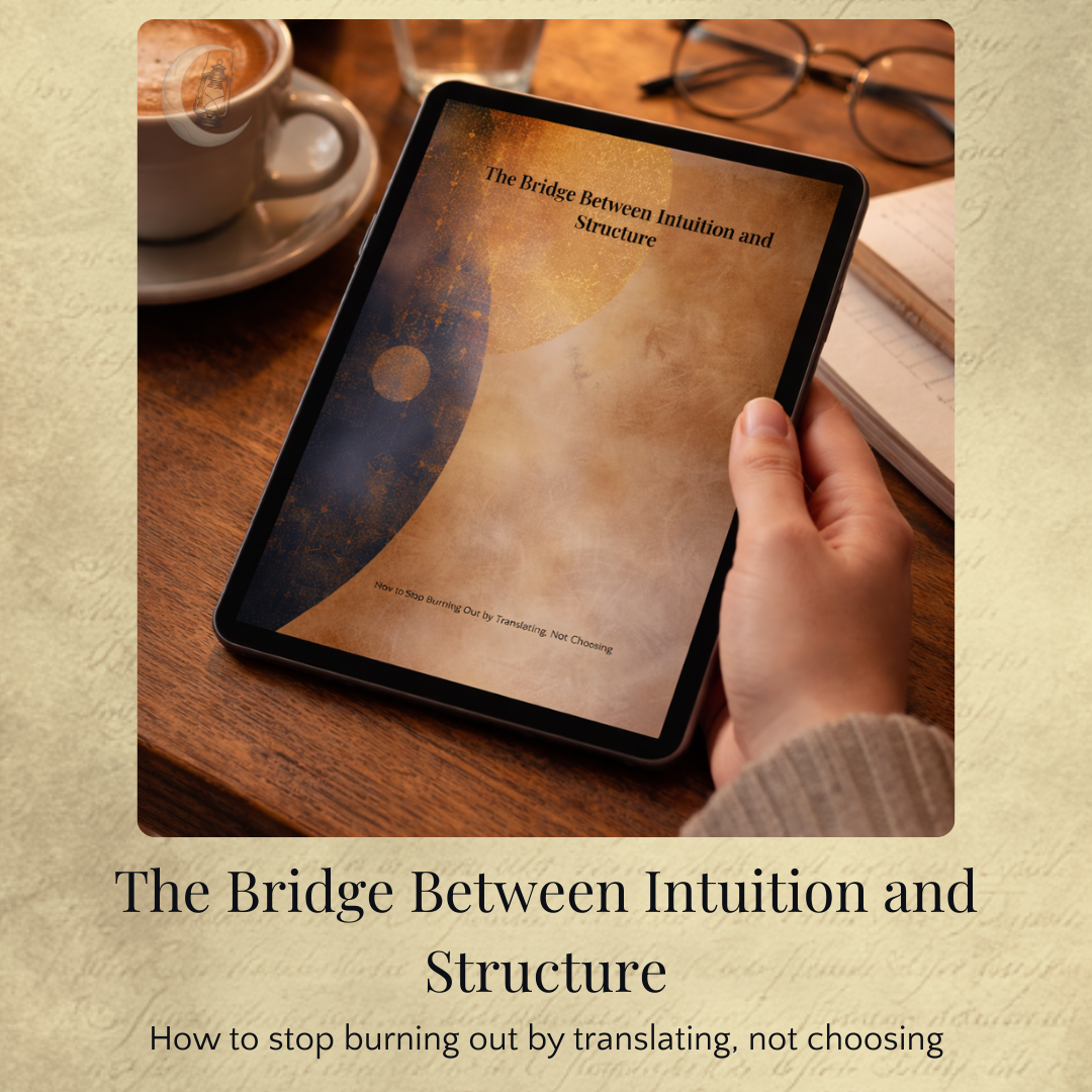 The Bridge Between Intuition and Structure - Digital PDF Cover