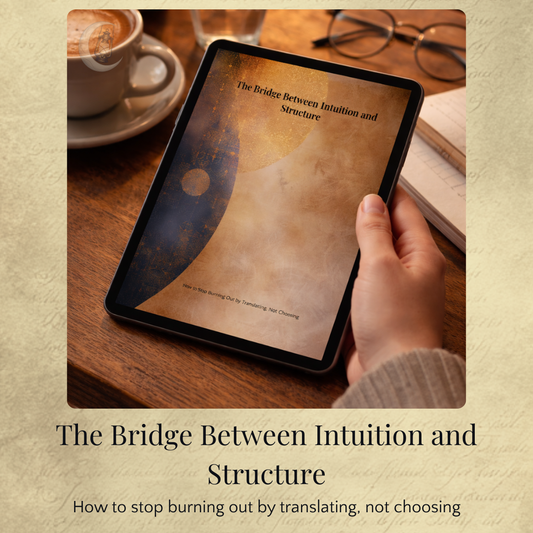 The Bridge Between Intuition and Structure - Digital PDF Cover